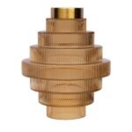 AMBER TIERED GLASS EASYFIT CEILING SHADE