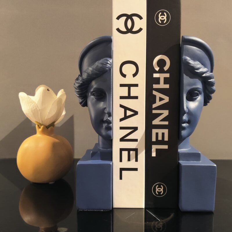 MATTE BLUE BOOKEND