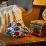 COASTAL CHARM ART GLASS SHELL