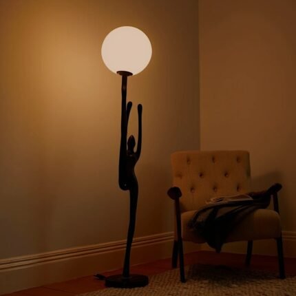 ELEGANT HUMAN STRETCH LAMP