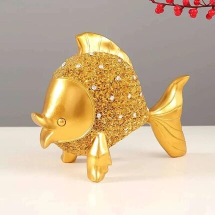 Gold Fish Animal Sculpture