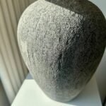 Black Aged Ceramic Table Lamp