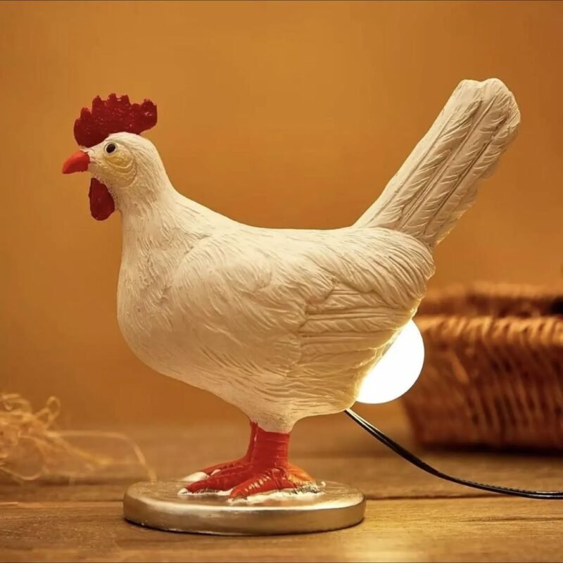 Hen Egg Desk Animal Lamp