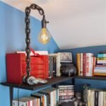Custom Welded Chain Table Lamp
