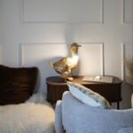 Gold Duck Animal Table Lamp