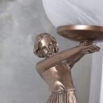 Dancer Woman Sculptural Table Lamp