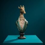 Decorative Figurine Giraffe Graf Animal Sculpture