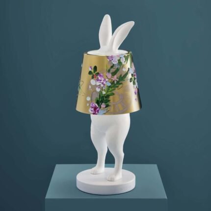 Portable Hiding Rabbit Limited Edition Table Lamp Sculptural Table Lamp