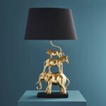 Table Lamp Safari Gold Animal Lamps