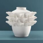 Vase with Butterflies Art Sculptures