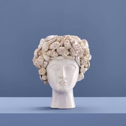 Vase Madame Moules Woman W. Shells Art Sculptures