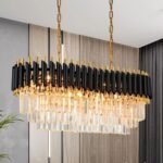 Modern Crystal Pendant Lamp Ceiling Light Crystal Chandelier