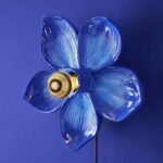 Bloom Flower Wall Light Blue Decorative Wall Lights
