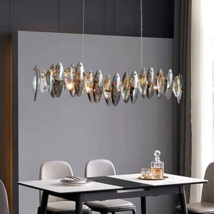 Lazzo Crystal Dining Room Chandelier | Crystal Chandelier