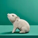 Money Box Pig Piggy Bank Animal Sculpture