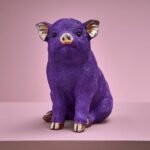 Money Box Pig Piggy Bank Animal Sculpture