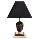 Skull Sculptural Table Lamp