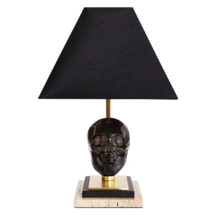 Skull Sculptural Table Lamp