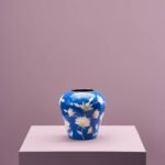 Blue Vase Margarita Small Art Sculptures