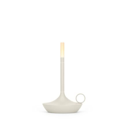 Wick Mist Gray Novelty Table Lamp | Miniature Lamps