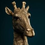 Decorative Figurine Giraffe Graf Animal Sculpture