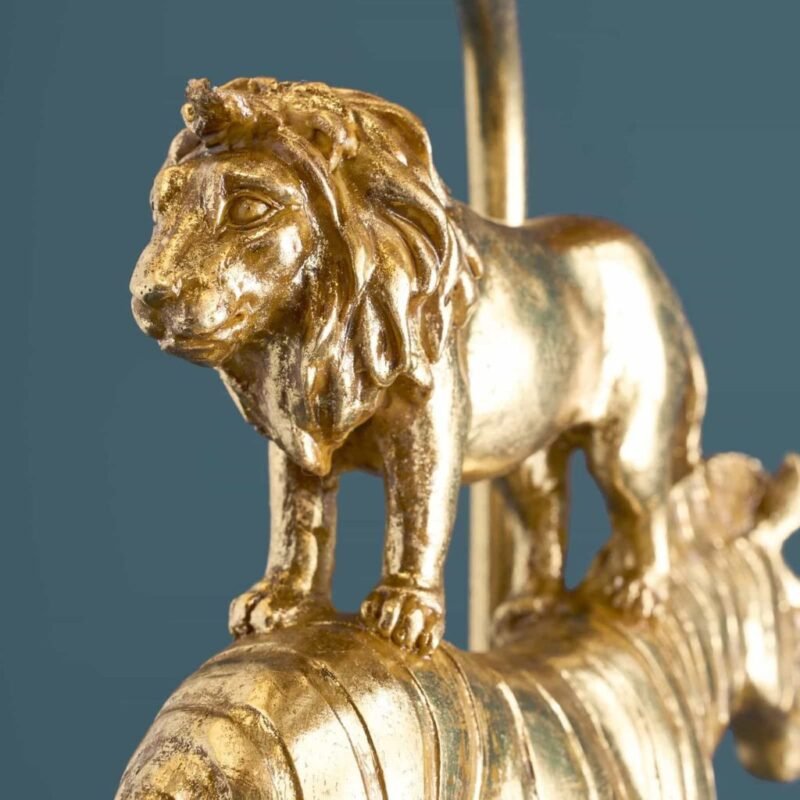 Table Lamp Safari Gold Animal Lamps