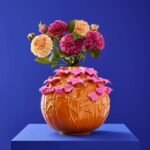 Vase Verano Orange Art Sculptures
