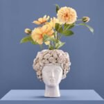 Vase Madame Moules Woman W. Shells Art Sculptures