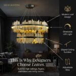 Verda Modern Circular Led Ceiling Light Black Modern Ceiling Light