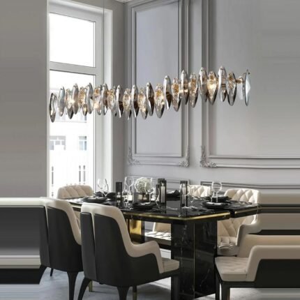 Lazzo Crystal Dining Room Chandelier | Crystal Chandelier
