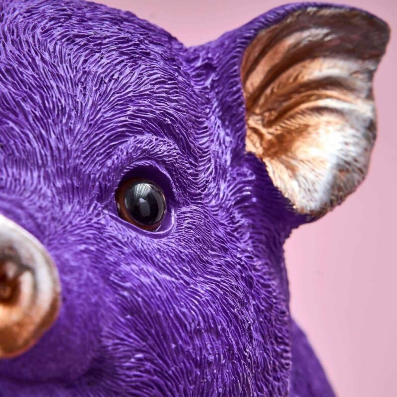 Money Box Pig Piggy Bank Animal Sculpture
