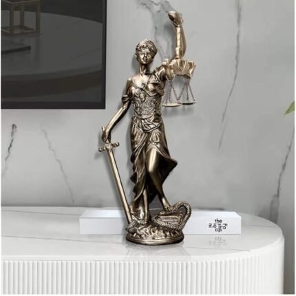Lady Justice Art Sculpture
