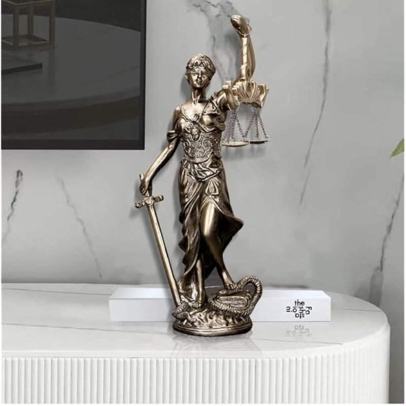 Lady Justice Art Sculpture
