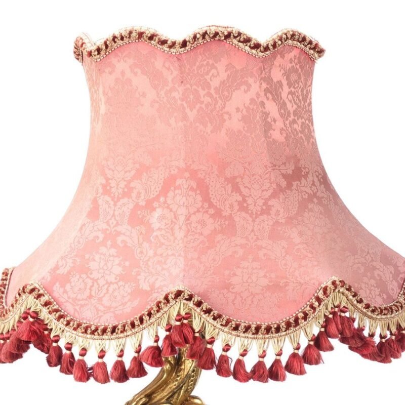 Gilt Cherub Vintage Table Lamp