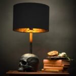 The Edison Skull Sculptural Table Lamp