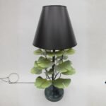 Gingko Iron Sculptural Table Lamp