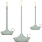 Wick Sage Green Novelty Table Lamp