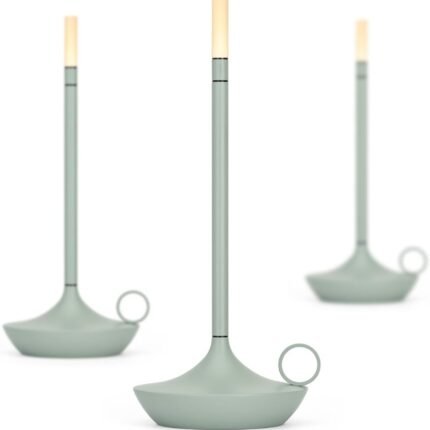 Wick Sage Green Novelty Table Lamp