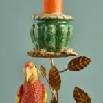 Candleholder Zebra Hand-Painted | Animal Sculpture
