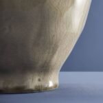 Vase with Turtles Beige Animal Sculptures