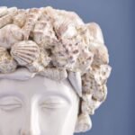 Vase Madame Moules Woman W. Shells Art Sculptures