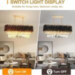 Modern Crystal Pendant Lamp Ceiling Light Crystal Chandelier