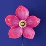 Bloom Flower Wall Light Magenta Decorative Wall Lights