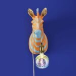 Zebra Zora Wall Lamp Art Sculptures
