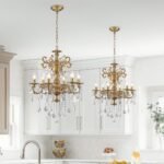 Antique Bronze Crystal Chandeliers | Luxury Chandelier for Dining Room