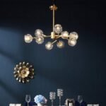 Golden Crystal Chandelier | Dining Room Chandeliers