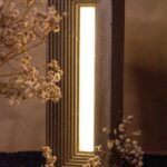 Concrete Sculptural Table Lamp