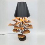 Gingko Iron Sculptural Table Lamp