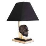 Skull Sculptural Table Lamp