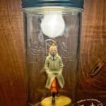 Tintin Walking Light Jar Sculptural Table Lamp